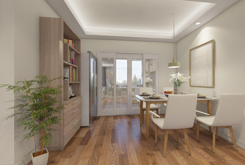 客廳地板裝修顏色怎么搭配比較好 地板和木門搭配攻略