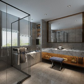 500平別墅裝修案例效果圖，兼具舒適與輕奢