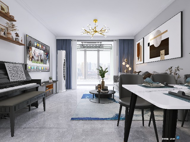 北京老房翻新改造真實案例：兩室一廳輕奢風