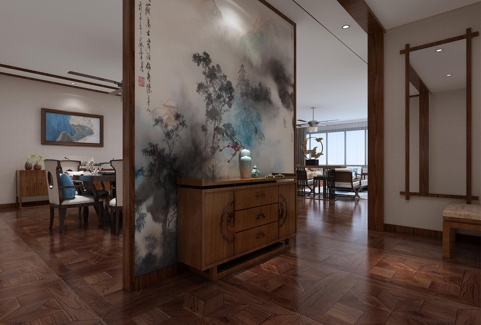 小型電視墻裝修效果圖 小型電視墻裝修效果圖