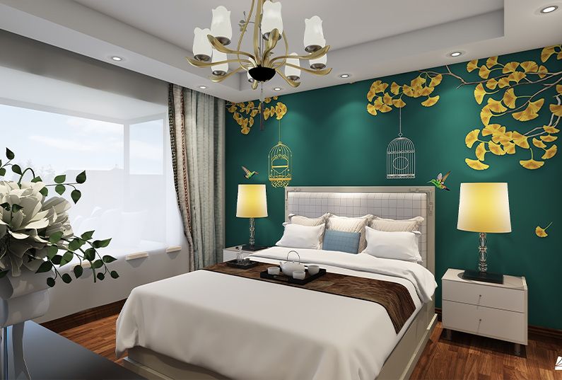 大白墻裝修效果圖，白墻電視墻裝修效果圖